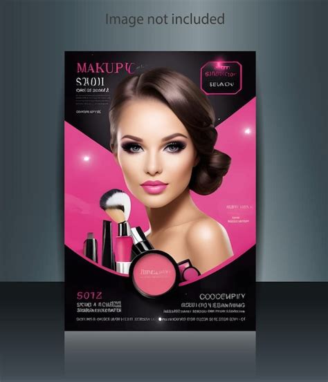 makeup ad  makeup    makeup premium ai generated vector