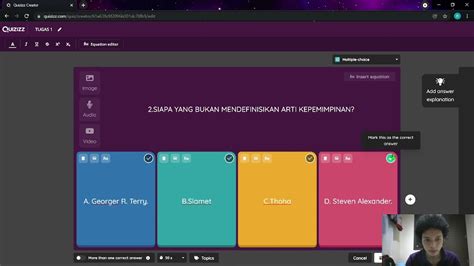 Tutorial Menggunakan Quizizz Youtube