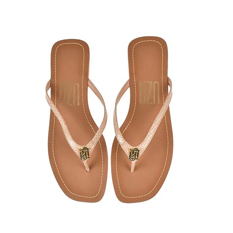 Uza Shoes Flat Serpiente Nude Cole O Primavera Ver O
