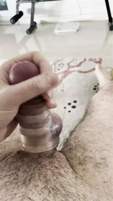 Jerking His Dick With Silicone Gay Amateur Amateur Porn Feat John Don Xhamster