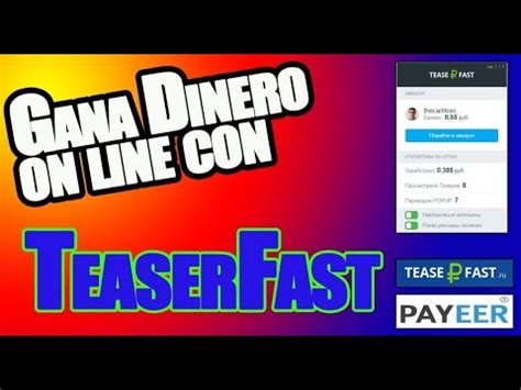 TeaserFast Gana Rublos Sin Hacer Nada Extensión Para Tu Navegador 2020