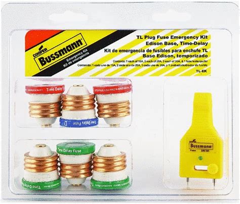 Bussmann Tl Ek Tl Fuse Assortment Contains Ea Tl Ea Tl