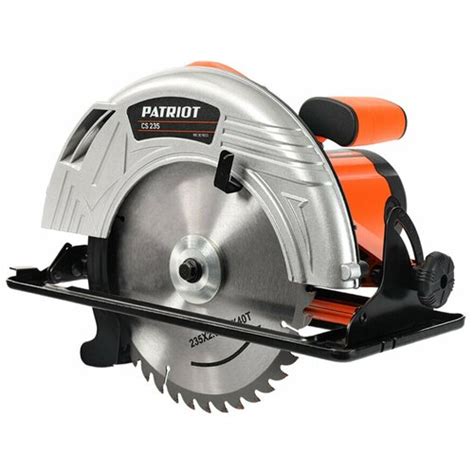 Купить Дисковая пила PATRIOT CS 235, 2300 Вт, черный/оранжевый - цена ...