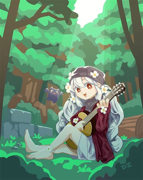 guardian tales ilustrasi karakter gambar karakter animasi