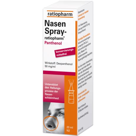 NasenSpray Ratiopharm Panthenol Ratiopharm GmbH