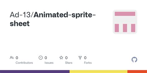 GitHub - Ad-13/Animated-sprite-sheet