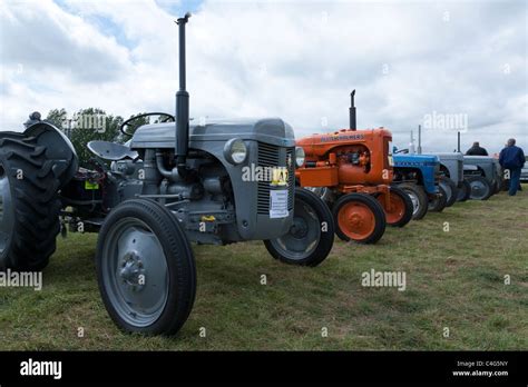 Ferguson Layland Farm Vehicles Old Tractors Stock Photo Alamy