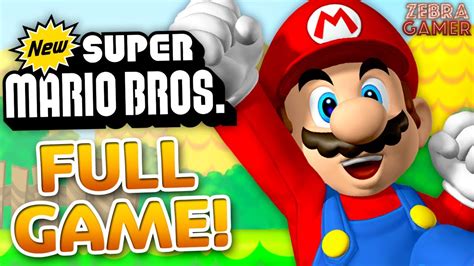 New Super Mario Bros Full Game Walkthrough Youtube