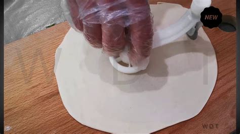 Нож для хинкали, ролик для хинкали - YouTube