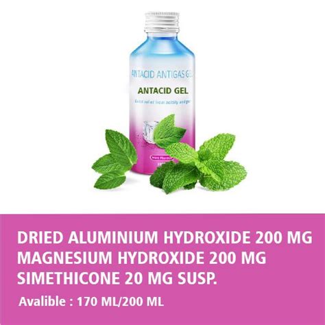 Dried Aluminium Hydroxide Magnesium Simethicone Suspension At Rs 16