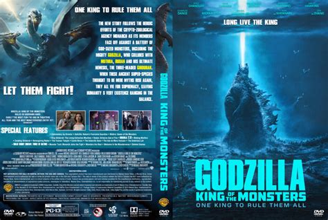 Godzilla: King of the Monsters (2019) R1 Custom DVD Cover - DVDcover.Com