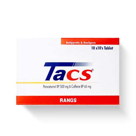 tacs tablet rangs pharmaceuticals