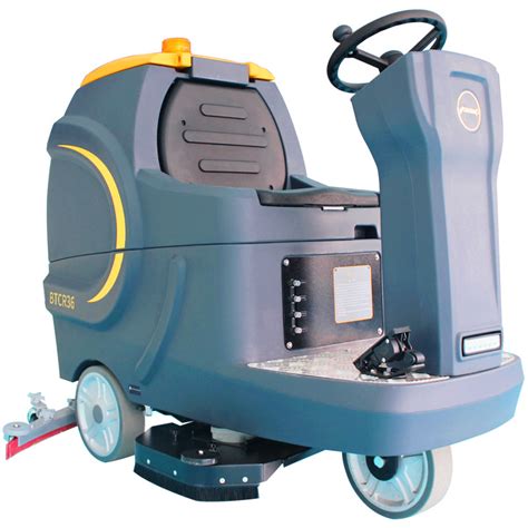 36 45 Gal Auto Ride On Industrial Floor Scrubber Btcr36 Floor Scrubber Machine