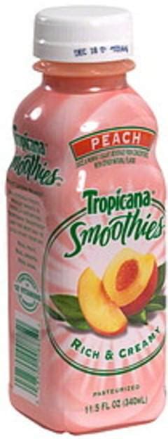 Tropicana Peach Papaya 20 Oz Nutrition Information Innit