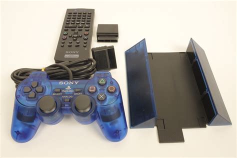 PS2 OCEAN BLUE Console System Boxed SCPH 37000 J1572206 Tested