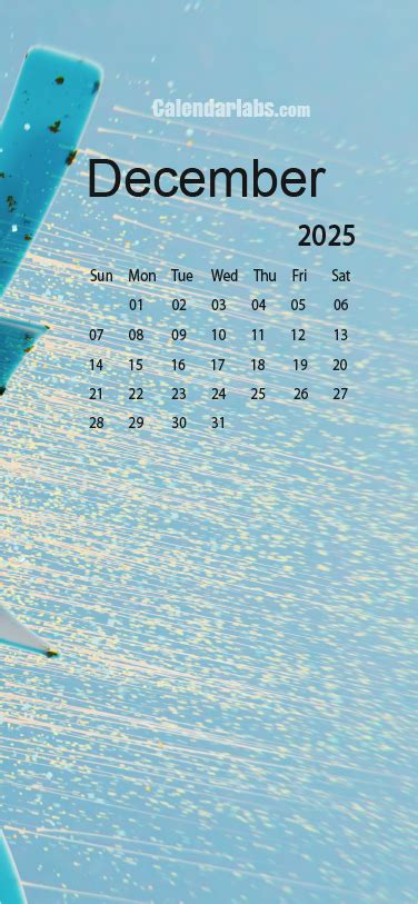 December 2025 Desktop Wallpaper Calendar - CalendarLabs