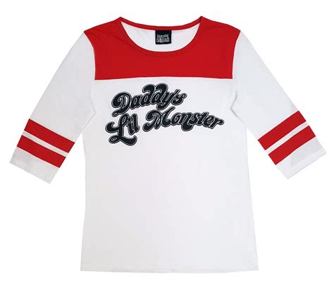 Suicide Squad Harley Quinn Womens Stripe Sleeve Top Walmart Canada