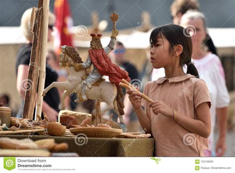 People in Traditional St. Bartholomews Fair Editorial Photo - Image of ...