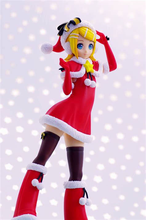 Vocaloid Kagamine Rin Figure Christmas Version Animetal Anime Uk