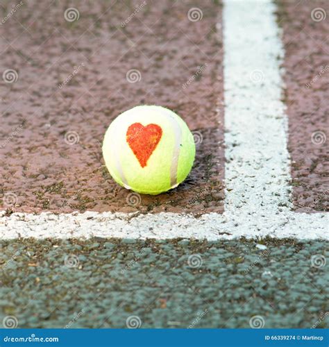 Love Tennis Love Heart Drawn Tennis Ball Stock Images - Download 13 ...