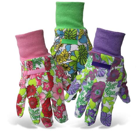 Ladies Floral Gardening Gloves Seed Needs Llc