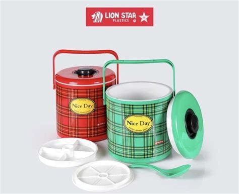 Promo Lion Star Thermos Nasi Es Batu Rice Ice Bucket Makanan Plastik