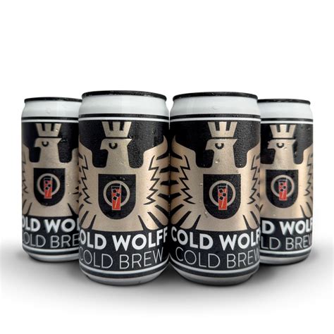 Cold Wolff Cold Brew Black Coffee Wolff Coffee Roasters