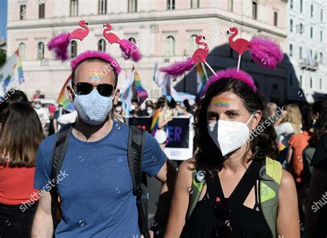 Members Supporters Lesbian Gay Bisexual Transgender Editorial Stock Photo Stock Image