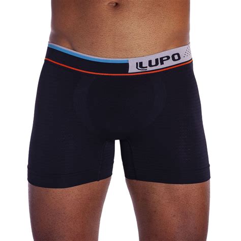Cueca Boxer Microfibra Sem Costura Lupo Na Bra Lingerie