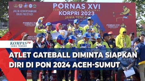 Atlet Gateball Diminta Siapkan Diri Di Pon Aceh Sumut Youtube