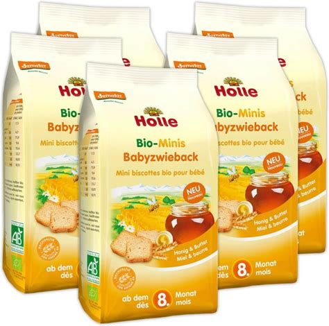 Holle Bio Minis Babyzwieback Der Gesunde Snack F R Babys Zum