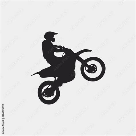 Motocross Silhouette