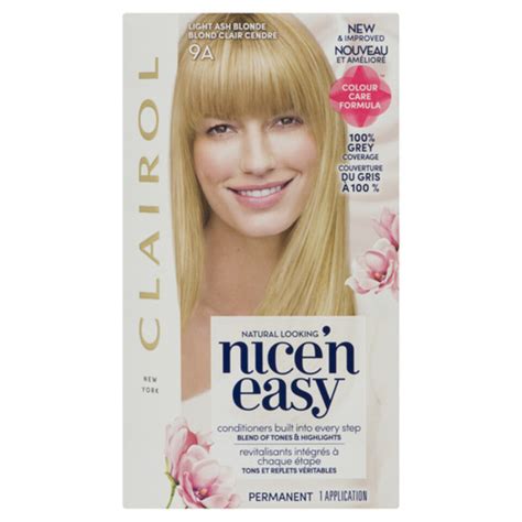 Clairol Nice N Easy Hair Dye A Light Ash Blonde Ea Voil Online Groceries Offers