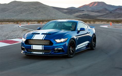 Ford Mustang Shelby Boug Bleu Mustang Piste De Course Tuning