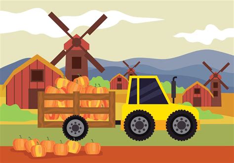 Hayrides Fall festival Background 256695 Vector Art at Vecteezy