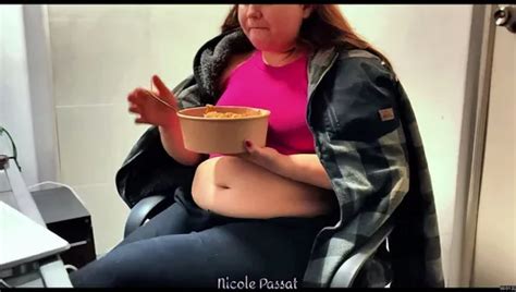 Cute Feedee Stuffing Her Face And Gaining Weight Brunette Porn Feat Nicole Passat XHamster