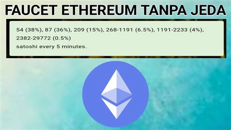 FAUCET ETHEREUM TANPA TIMER REWARD BESAR YouTube