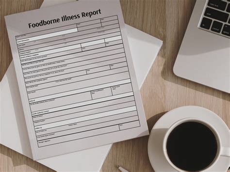 Foodborne Illness Report Restaurant Form Printable Report Etsy