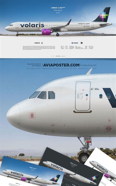 Aviation Posters For Aviators Airbus A321neo VolarisRegistration