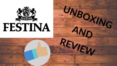 Festina F Unboxing And Review Youtube