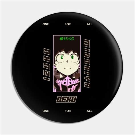 Deku Izuku Midoriya Deku Pin Teepublic