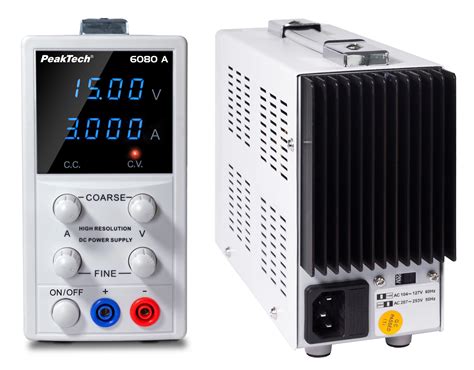 Review: The PeakTech 6080 A Lab Power Supply | Elektor Magazine