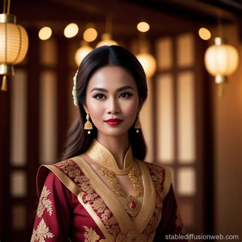 Malaysian Traditional Costume Design Stable Diffusion Online