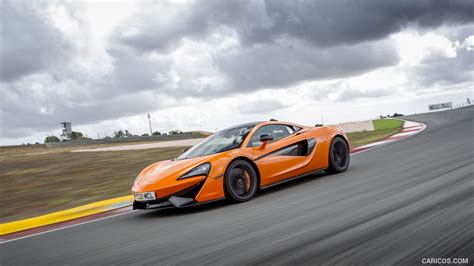 2016 Mclaren 570s Coupe Color Ventura Orange Side Caricos