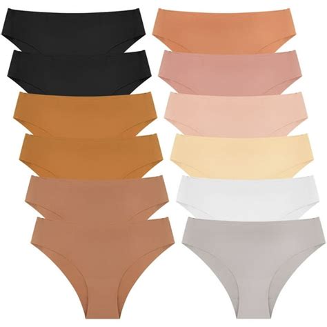 Yuehuiying Seamless Underwear For Women Soft No Show Panties Sexy High