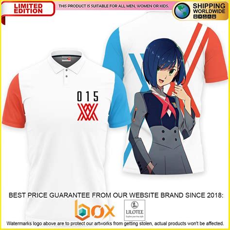 Hot Ichigo Code Darling In The Franxx Anime D Polo Shirt Express Your Unique Style With
