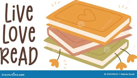 love read lettering sticker stock vector illustration  study