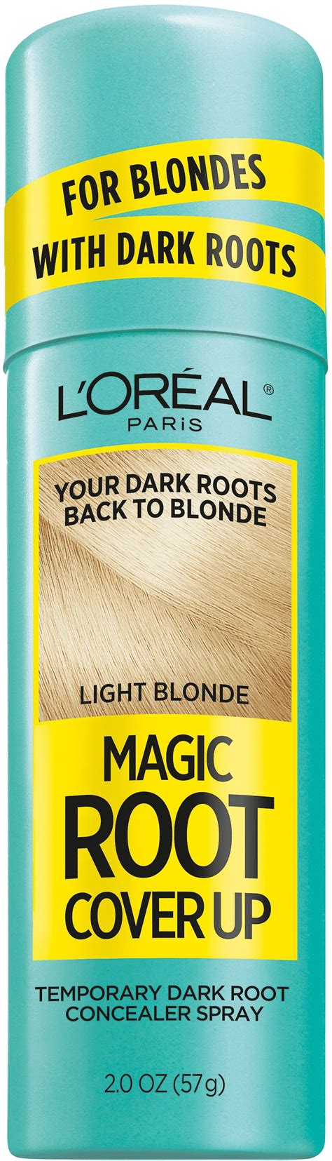 L Oreal Paris Magic Root Light Blonde Oz Temporary Hair Color Concealer Spray For Quick