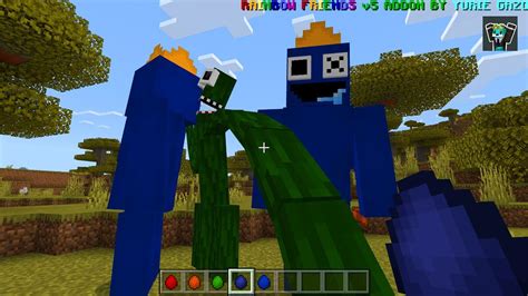 Rainbow Friends Addon In Minecraft Pe Youtube