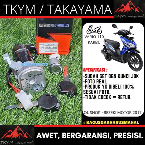 Jual Kunci Kontak Set Honda Vario Cbs Vario Bohlam Vario